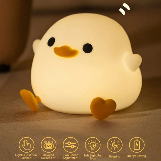 ANATARO™  Cute Silicone Night Lamp